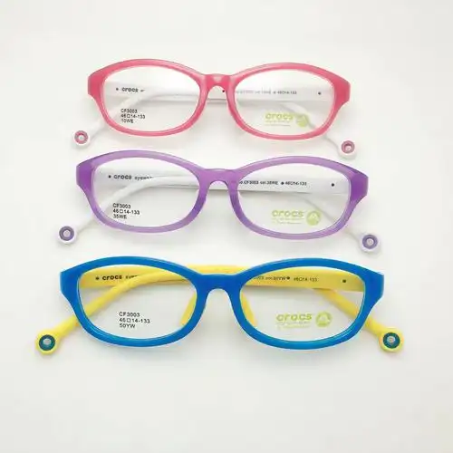 crocs3003硅胶儿童学生光学超轻近视近视眼眼镜眼镜架