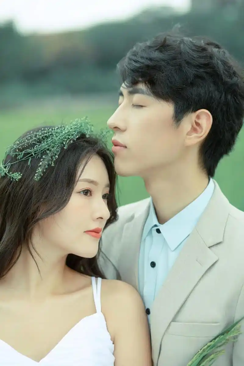 稻田小清新婚纱照