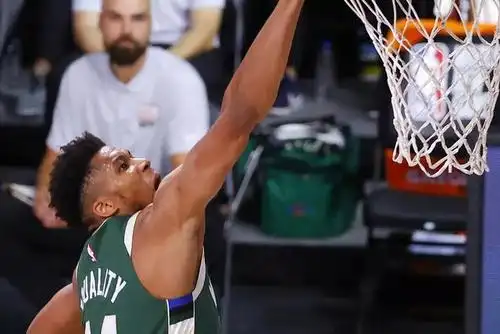 雄鹿队字母哥暴扣