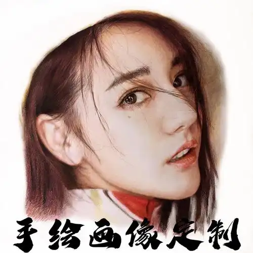 特价手绘头像 彩铅画_素描画像定制画画彩铅人物手绘画像定制真人照片