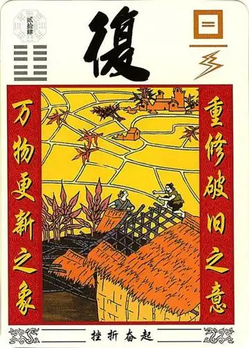 易经:六十四卦之第二十四"复"卦