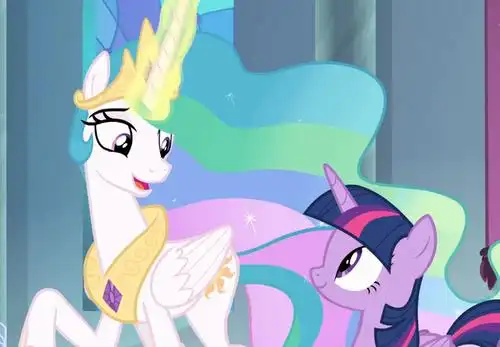 小马宝莉:宇宙公主有一个演员梦,紫悦上演教科书版"拍马屁"