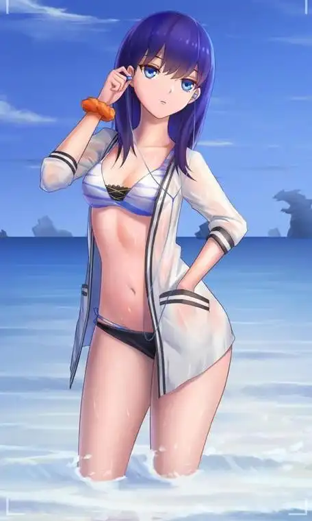 六花 宝多六花 泳装 比基尼 手机壁纸