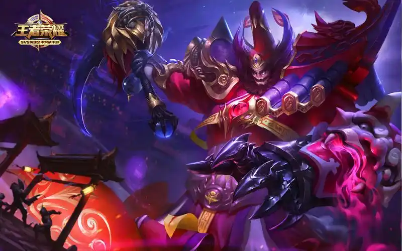 王者荣耀:钟馗电脑壁纸分享!