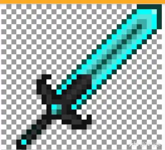 作品名称:超级钻石剑设计理念:_来自网易大神我的世界圈子_awesome25