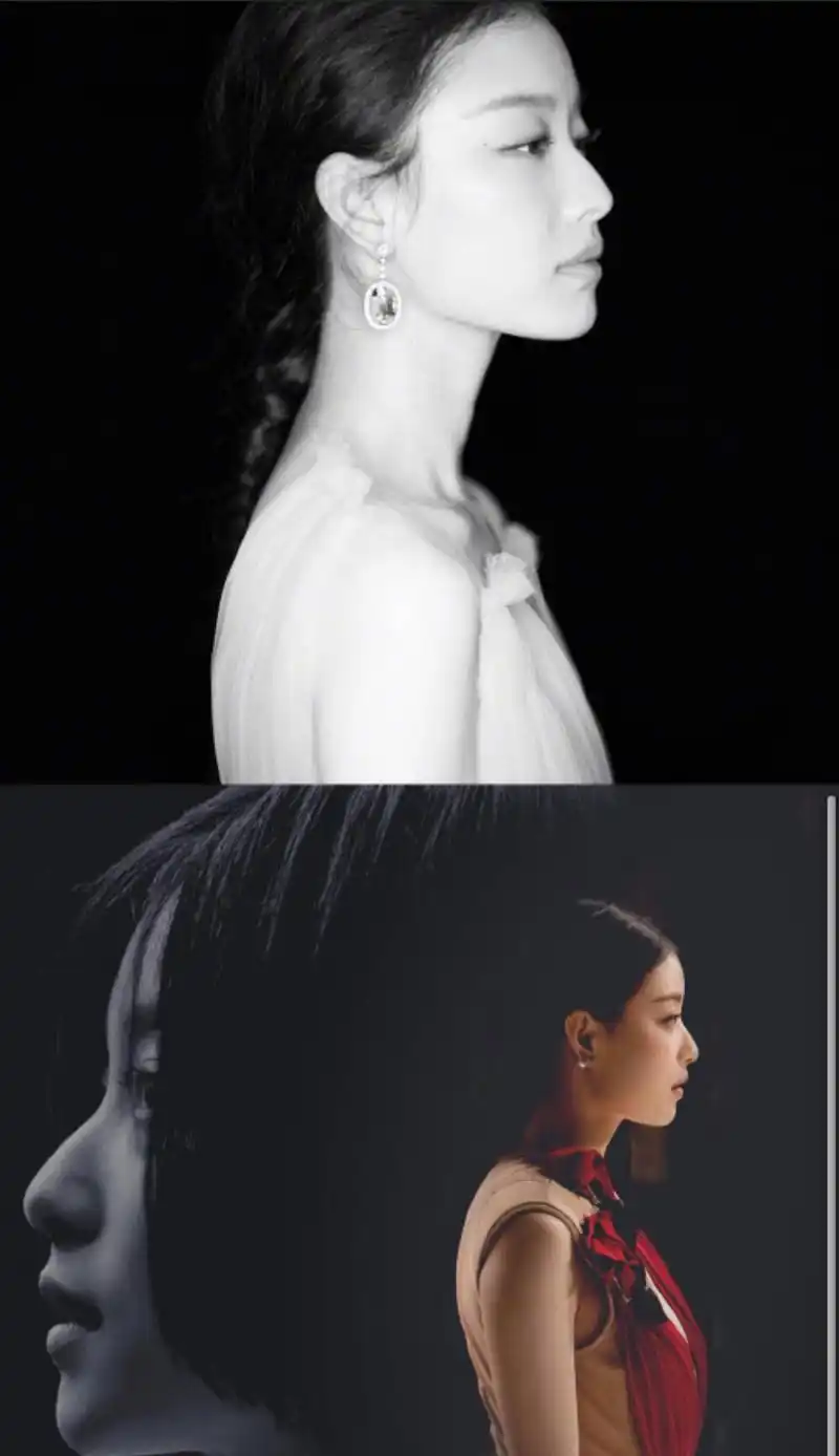 十位当红女星侧脸照,果然能当明星的个个都是仙女颜