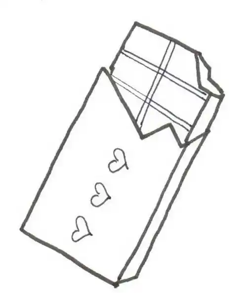 巧克力简笔画巧克力简笔画彩色