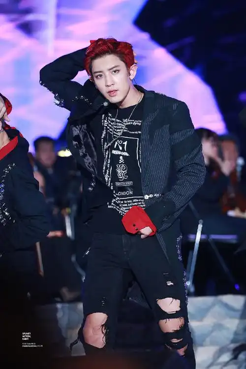 朴灿烈超话160621 开放音乐会08spunky action baby