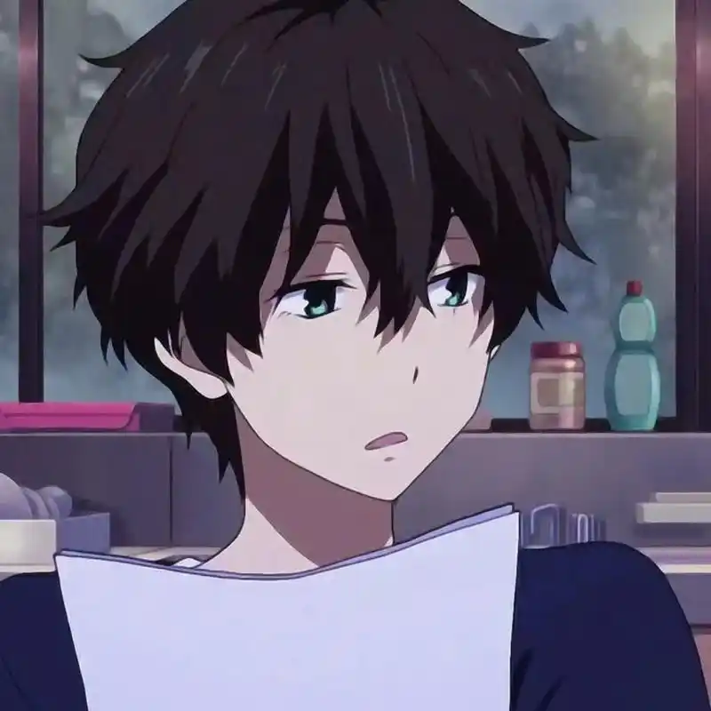 情头千千万,折木奉太郎<   >#男生头像 #动漫男头 #治 - 抖音