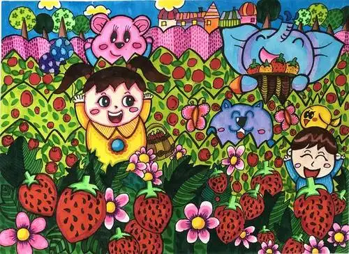 《生态家园,硕果累累》 段瑞霖 11岁.jpg