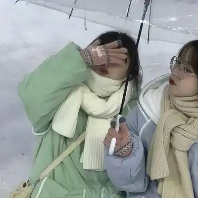 ins森系闺蜜女头意境微信头像