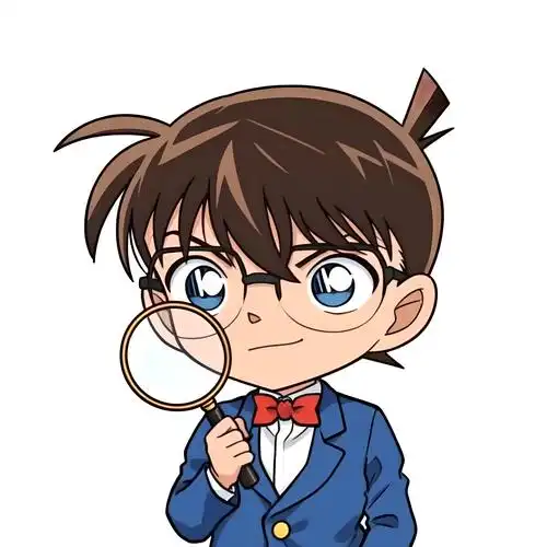 柯南头像q版来啦🕵️‍♂️萌化人心