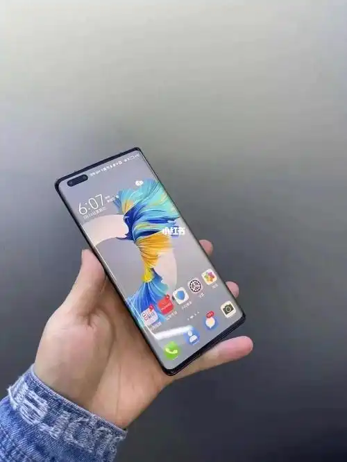 华为mate40pro5g版877256g黑色原装外观