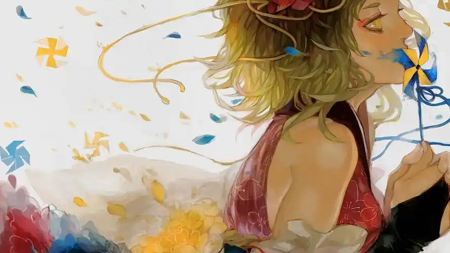 megpoid gumi,yellow eyes,壁纸,高清壁纸人物,绿头发,短发,动漫,动漫