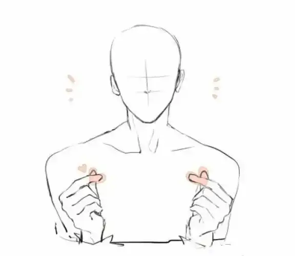 绘画素材单人结构