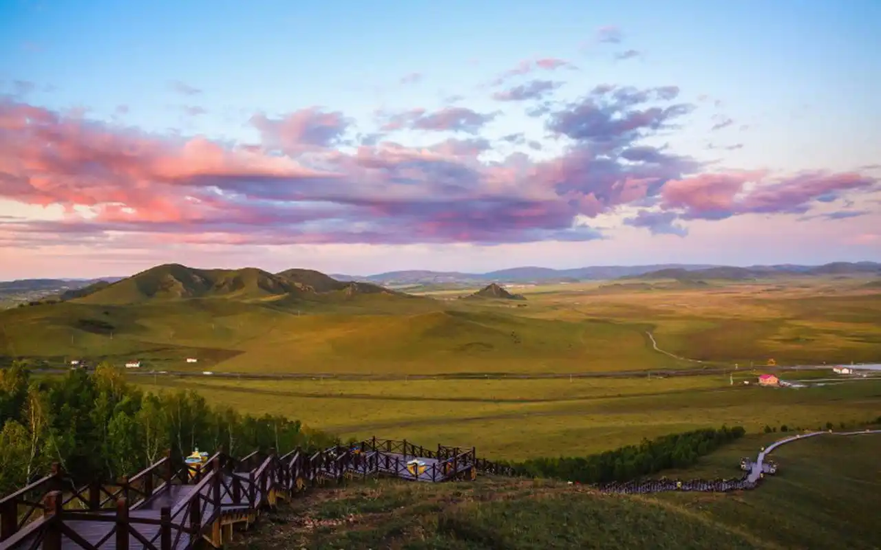 内蒙古大草原美景高清图片桌面壁纸