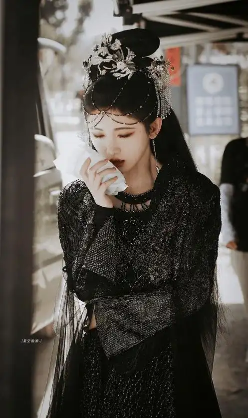 鞠婧祎古装剧最新路透,黑化造型超惊艳,网友:古装第一人_时间_照片