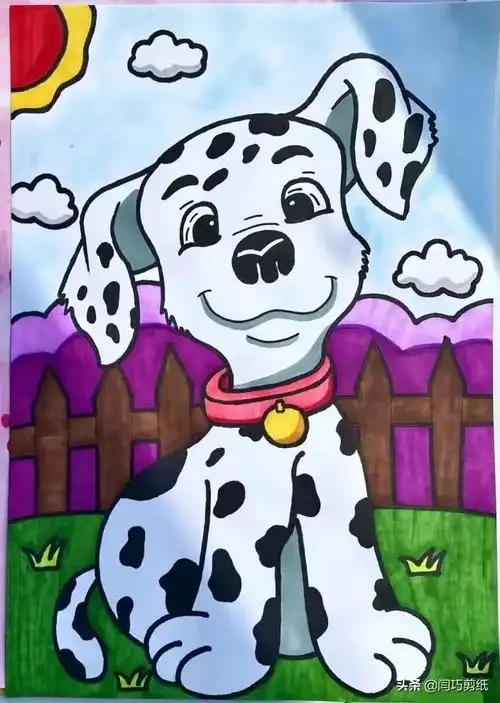 绘画作品图片大全马克笔(9～12岁儿童画美术一步一步教)