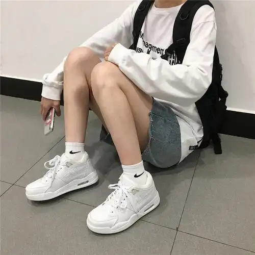 青春少女初中生高中生大学生气垫鞋女新款百搭运动鞋学生ins街拍小白