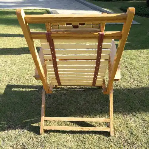 折叠竹木躺椅午休午睡成人老人懒人椅竹凉竹片家用办公休闲靠背椅