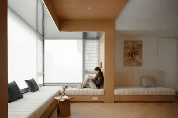 这是我见过最巧妙的飘窗台设计!直接就让丑户型实现了逆袭,真赞