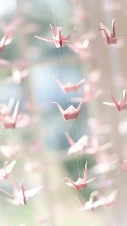 文艺范千纸鹤