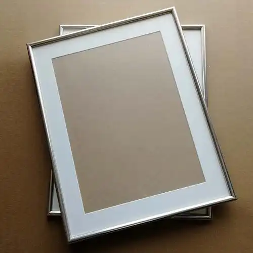 简约画框铝合金拉丝金色立体相框铝合金油画铝边框金属