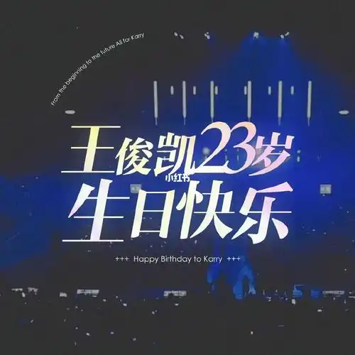 王俊凯23岁生日快乐