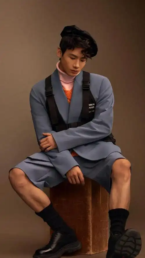 白敬亭时尚帅气杂志封面大片写真,高清图片,手机锁屏桌面-壁纸族