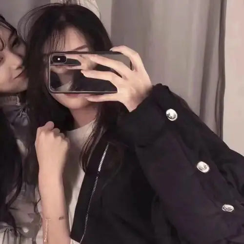 真人女头女生头像闺蜜头像