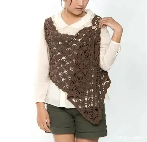 天气冷了,亲手钩一件暖暖的小外套,披身上美美的!附23种图解