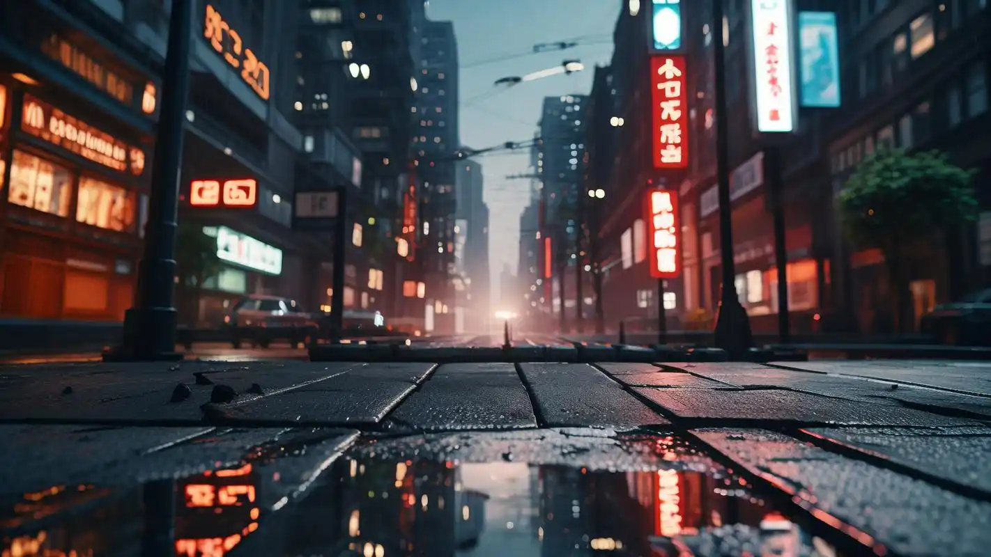 91ins风城市夜景横屏壁纸97 探索城市夜晚的深邃与魅力,这些ins