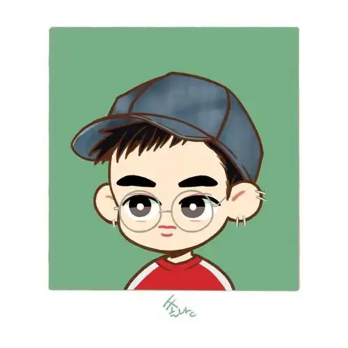 exactexo三辑d.o.都暻秀预告照fanart手绘插画头像by.soraahaha