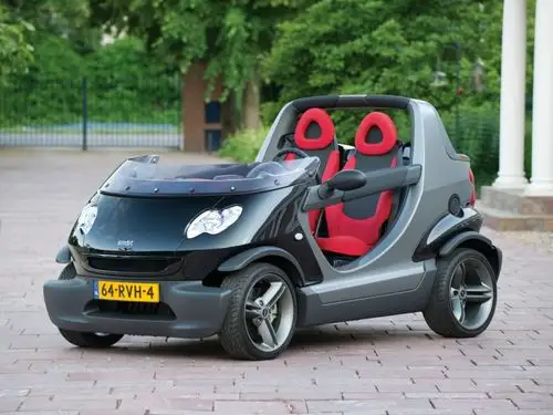 你不知道的车#2002-2003 smart crossblade,这是一款新颖的车,给人