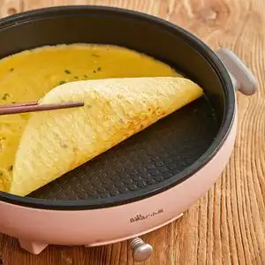 小熊鸡蛋饼锅