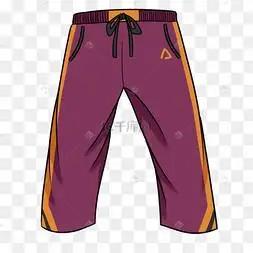 穿裤子男孩卡通