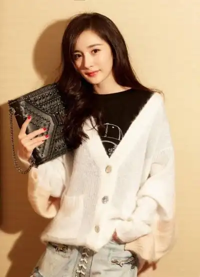 2019杨幂美图写真高清无水印壁纸 时尚穿搭摄影