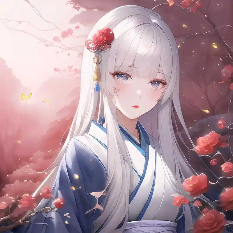 【女孩头像】嚯嚯～#次元裂缝已打开 #女生头像 #古风漫画  - 抖音