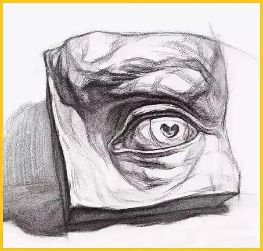 【素描专题】素描石膏头像形体画不准,造成的原因你知道吗?