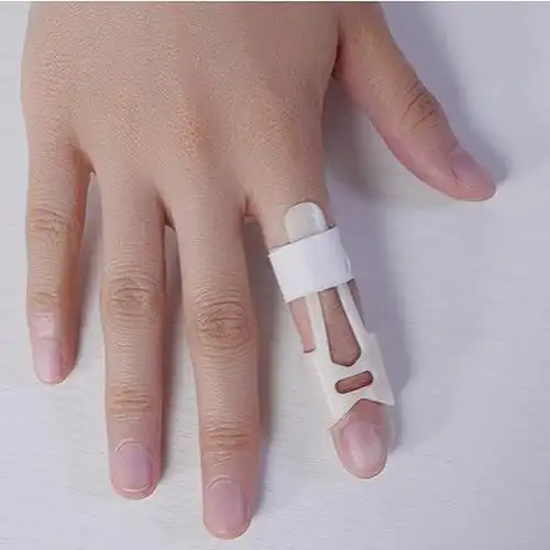 夹板护指套固定器手指固定护指关节弯曲骨折变形康复伸直保护套