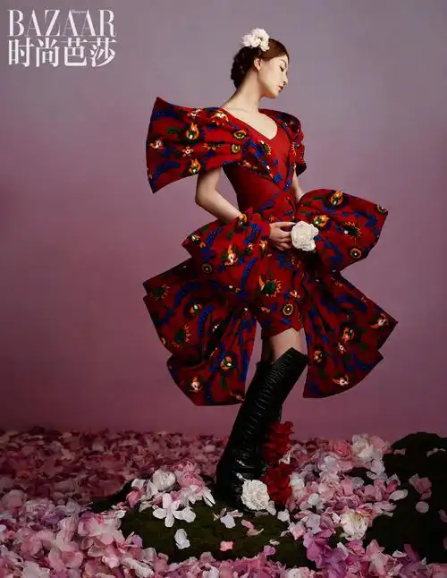 刘诗诗 时尚芭莎十月刊