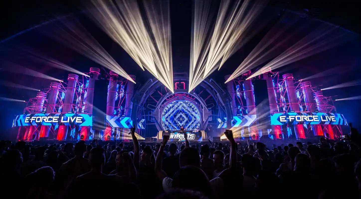 大型音乐节舞台设计图