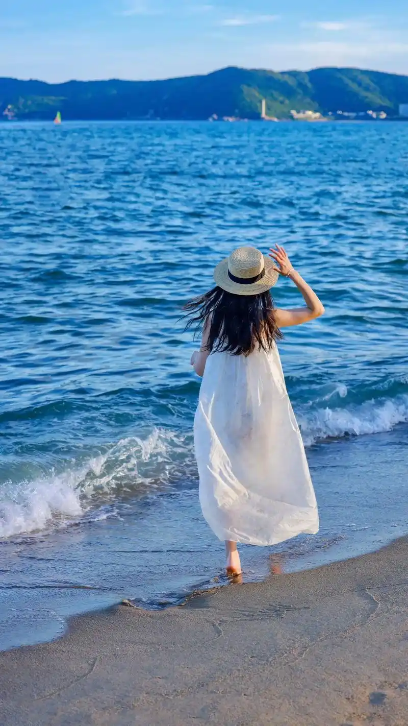 海南美景美女文案