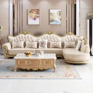 全友欧式真皮沙发头层牛皮