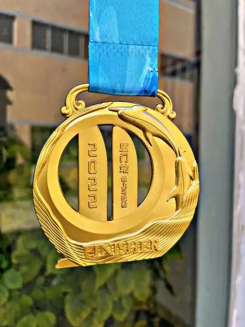 2022厦门站线上马拉松完赛奖牌亮相