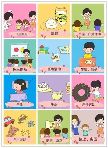 小学生时间表(以华立小学一年级为例)