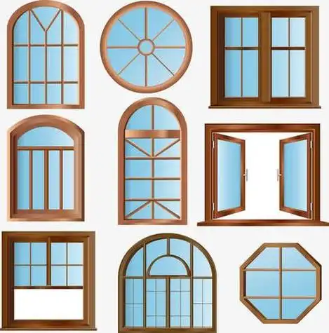 窗户简笔画画法图解门窗简笔画卡通简约简笔画黑白插画小清新门窗简笔