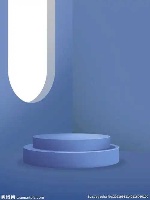 大气背景3d立体小清新图片