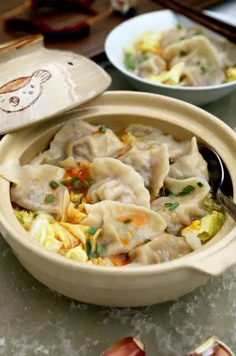 白菜羊骨汤水饺