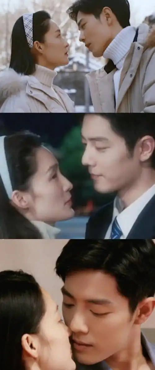 肖战李沁梦海吻戏